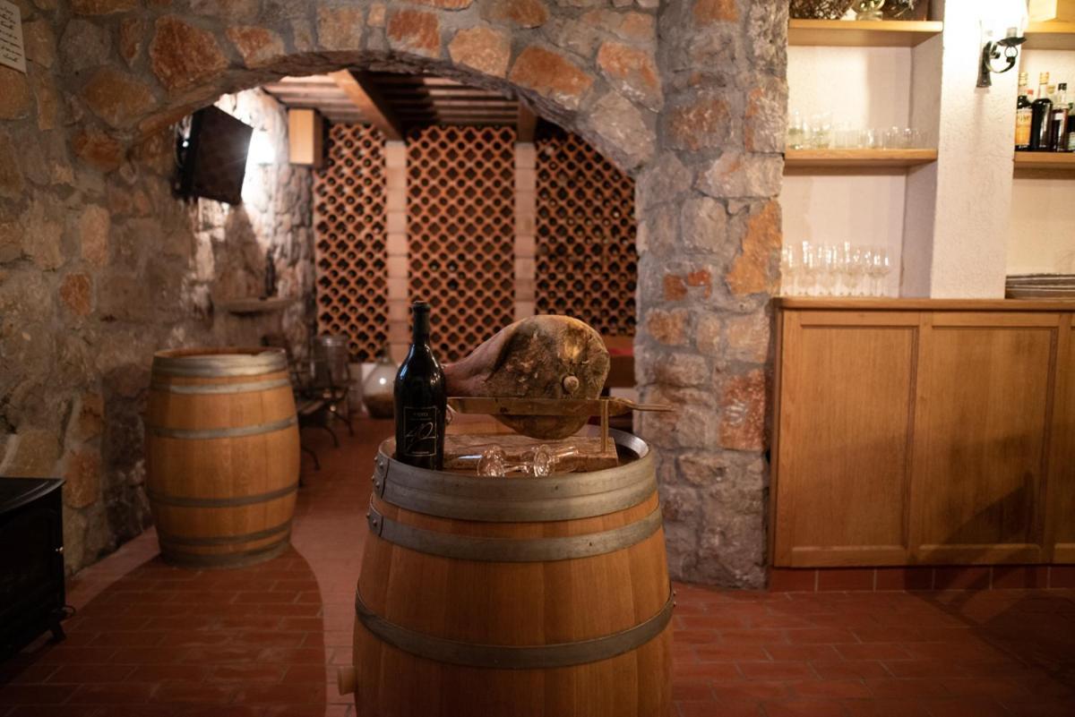 Castle House Rooms, Swimming Pool & Sauna & Tennis Court & Wine Cellar Sezana Exterior photo